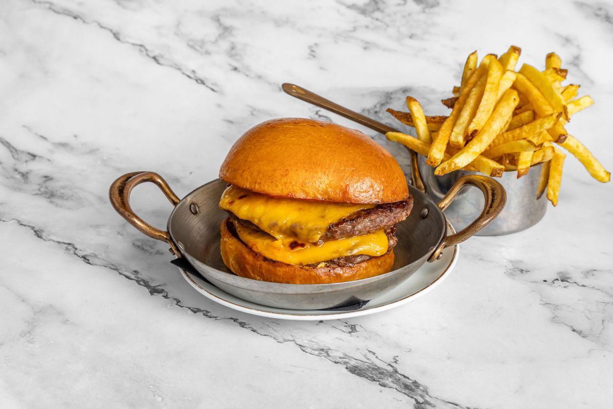 Ultimate Smash Cheeseburger