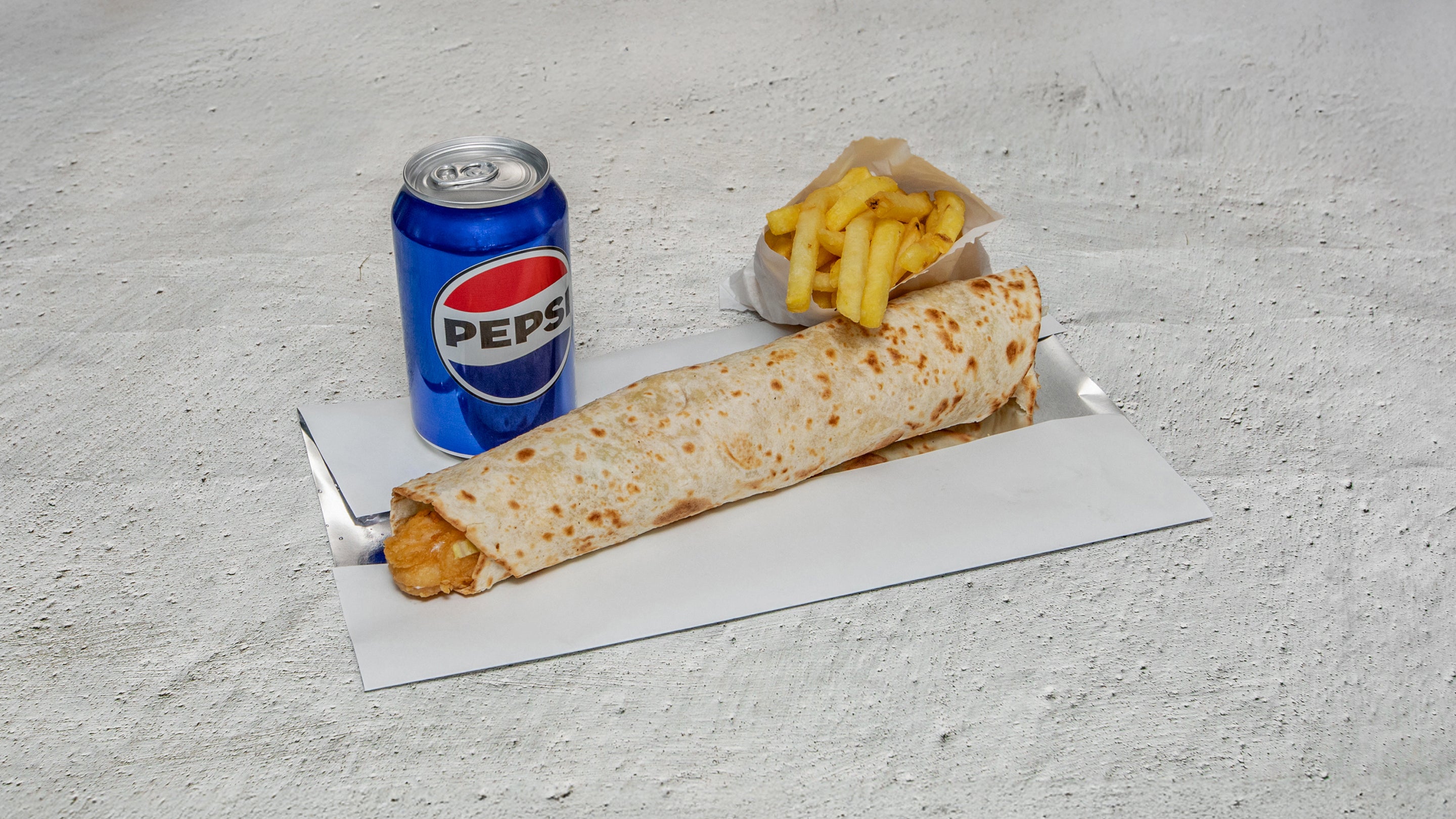 Chicken Wrap Meal