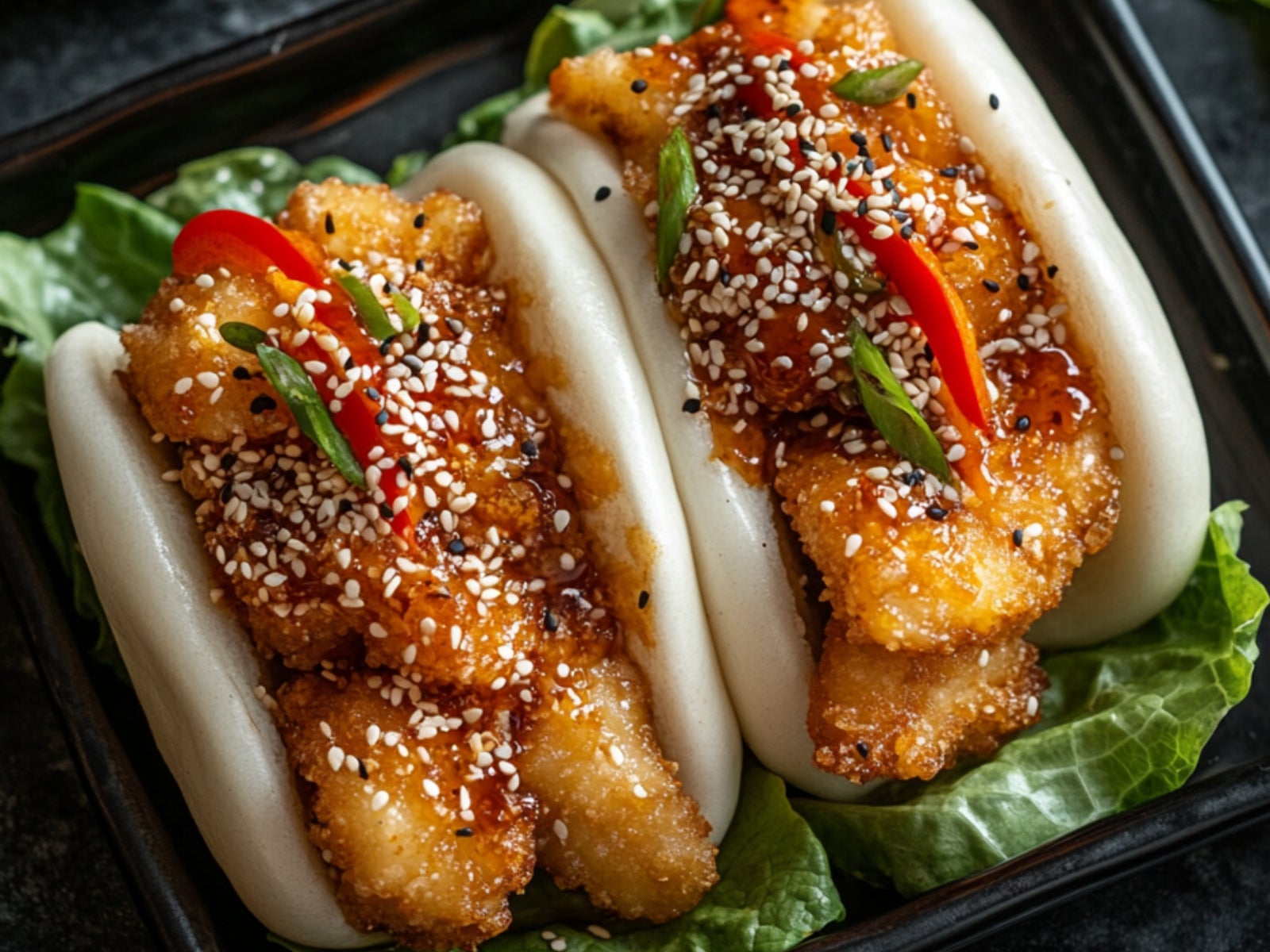 Pumpkin Croquette Bao Bun