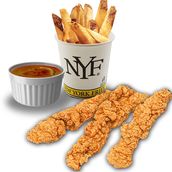  Chicken Strips With Value Fries