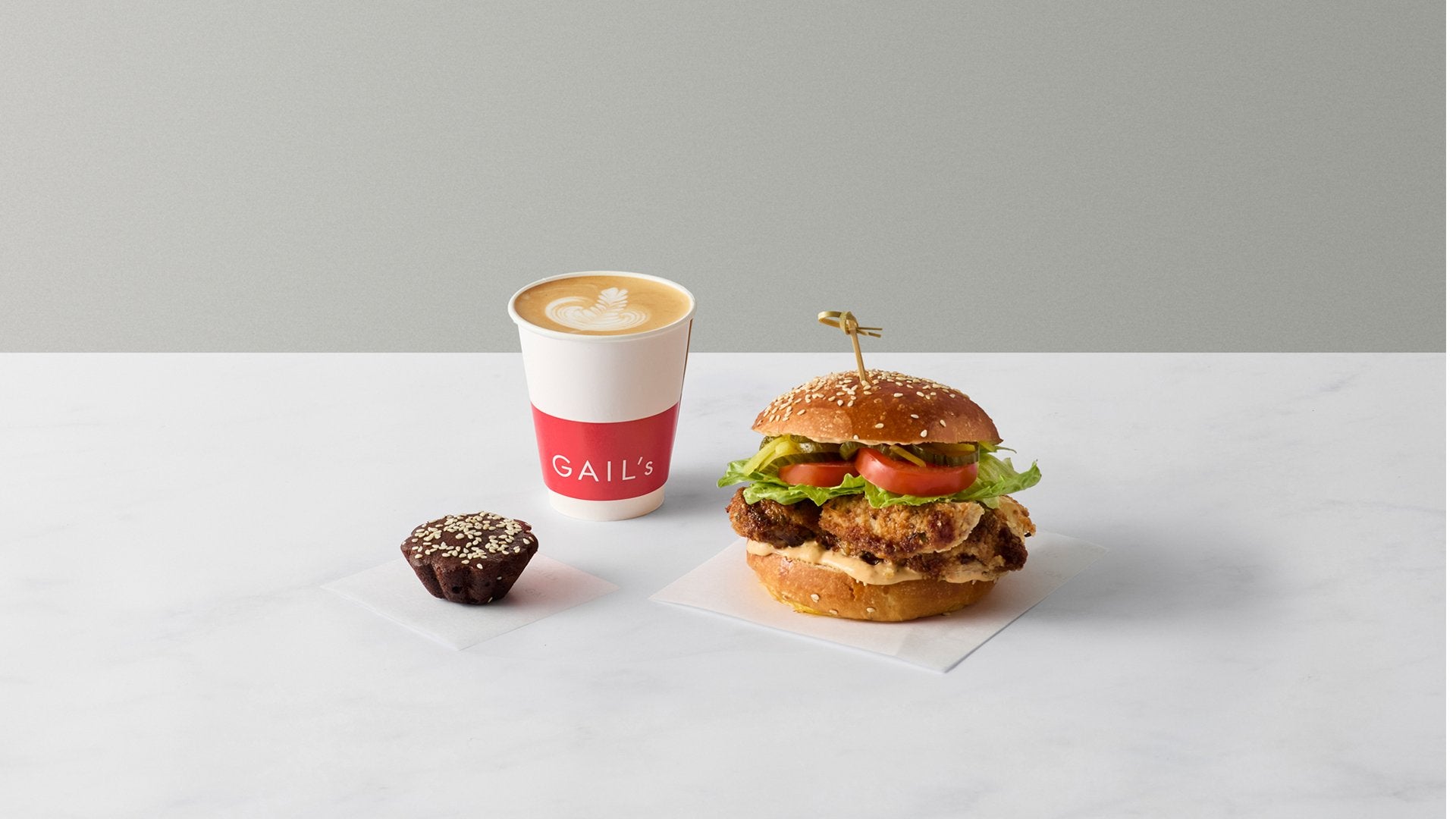 Drink, Sandwich and Treat