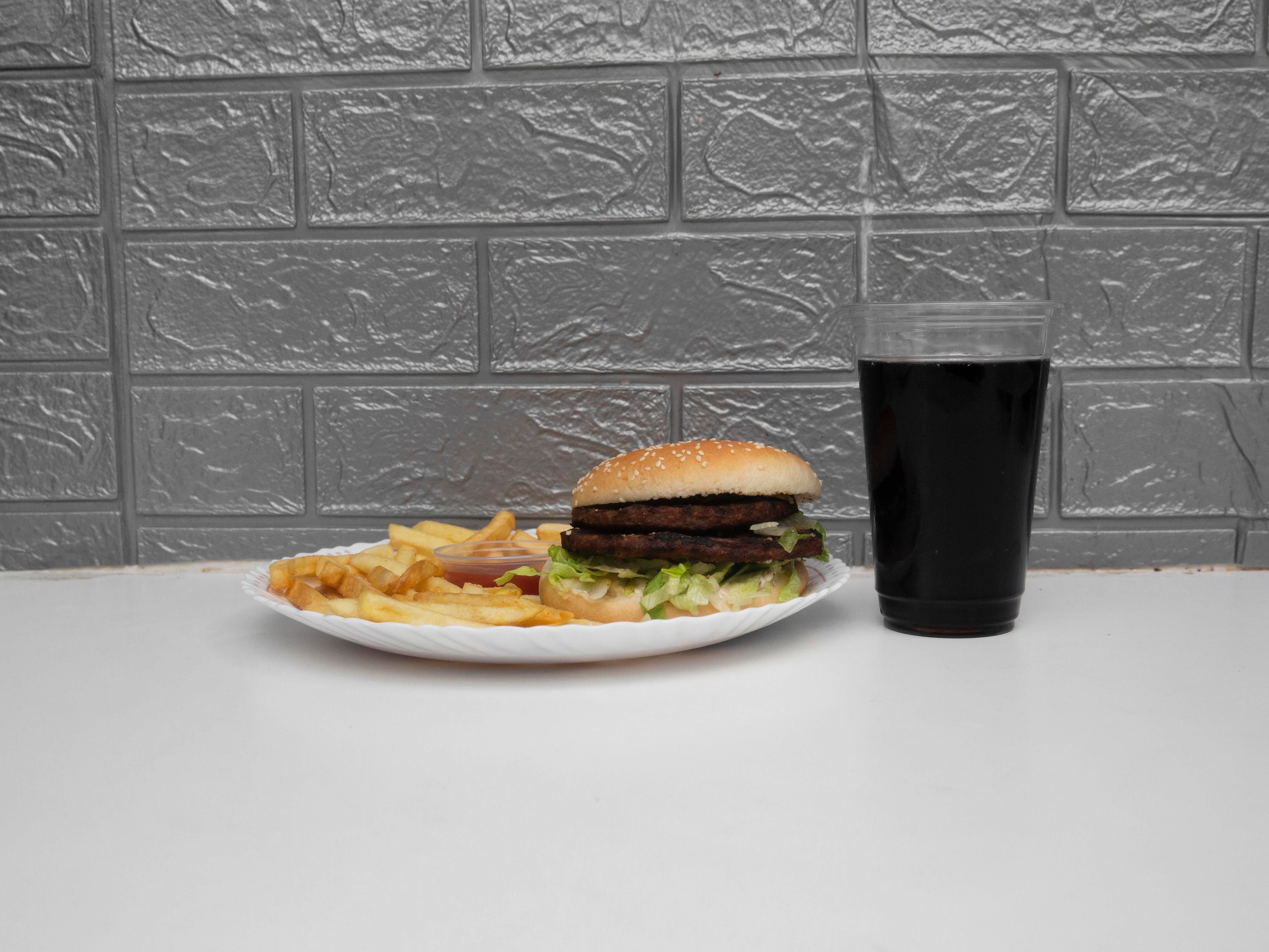Half Pounder Beef Burger Meal