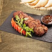 Meat Kebab Tawa Plate