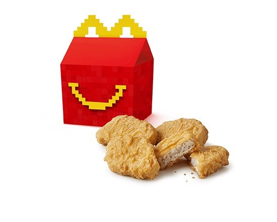 4 Chicken McNuggets® Minecraft Movie Happy Meal®
