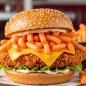 Zinger Cheetos Burger