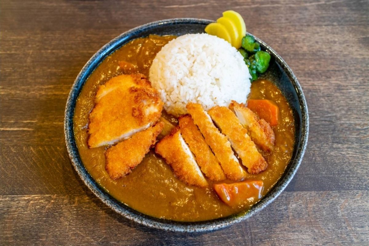 Chicken Katsu Curry with Rice
