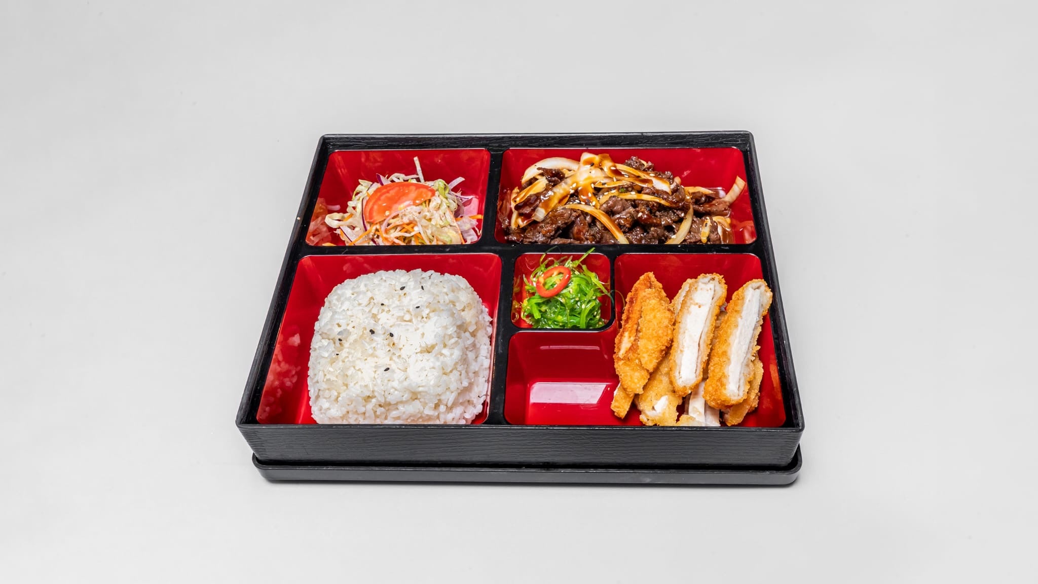 Teriyaki Beef&Chicken Katsu