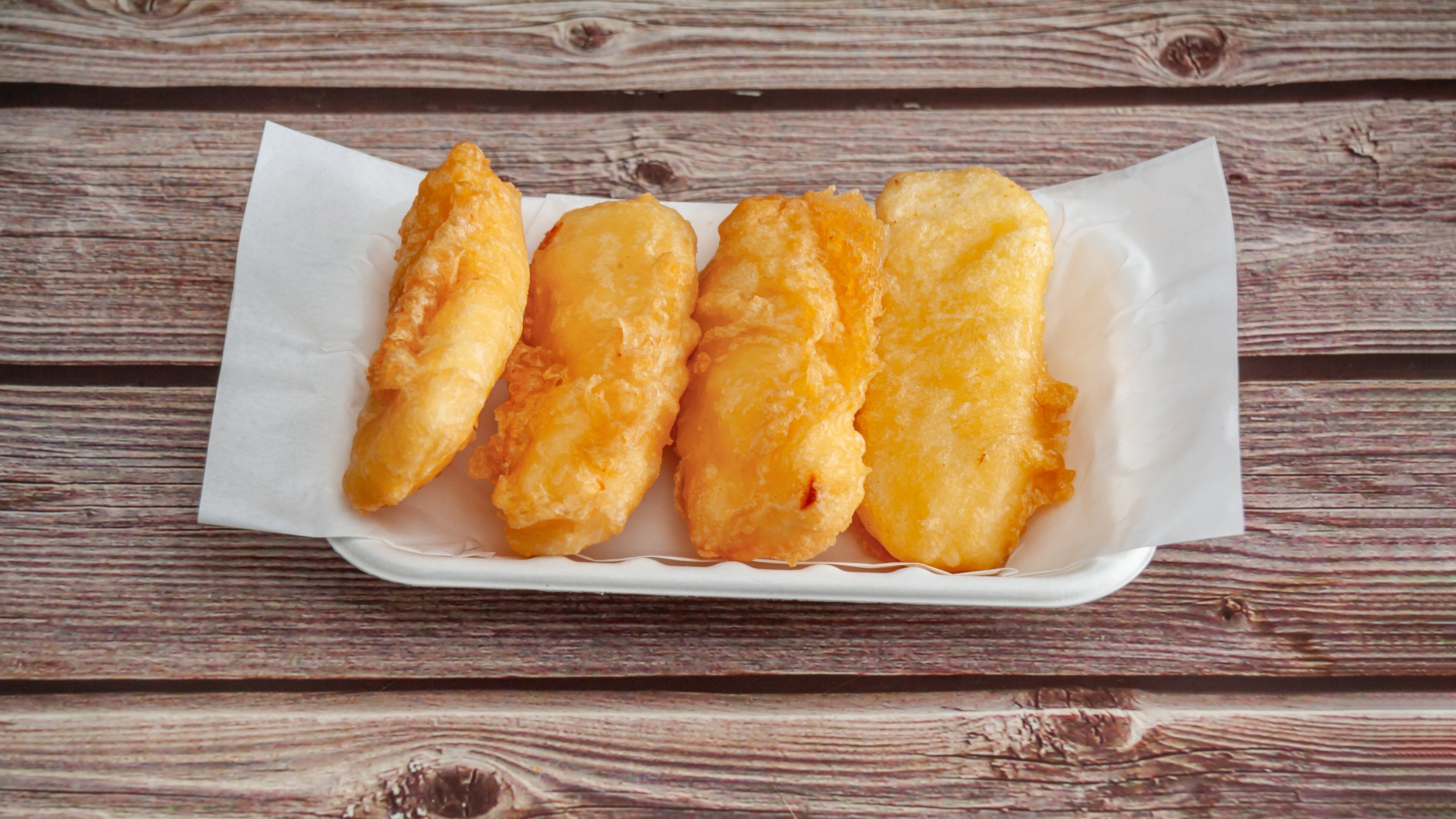 Battered Halloumi