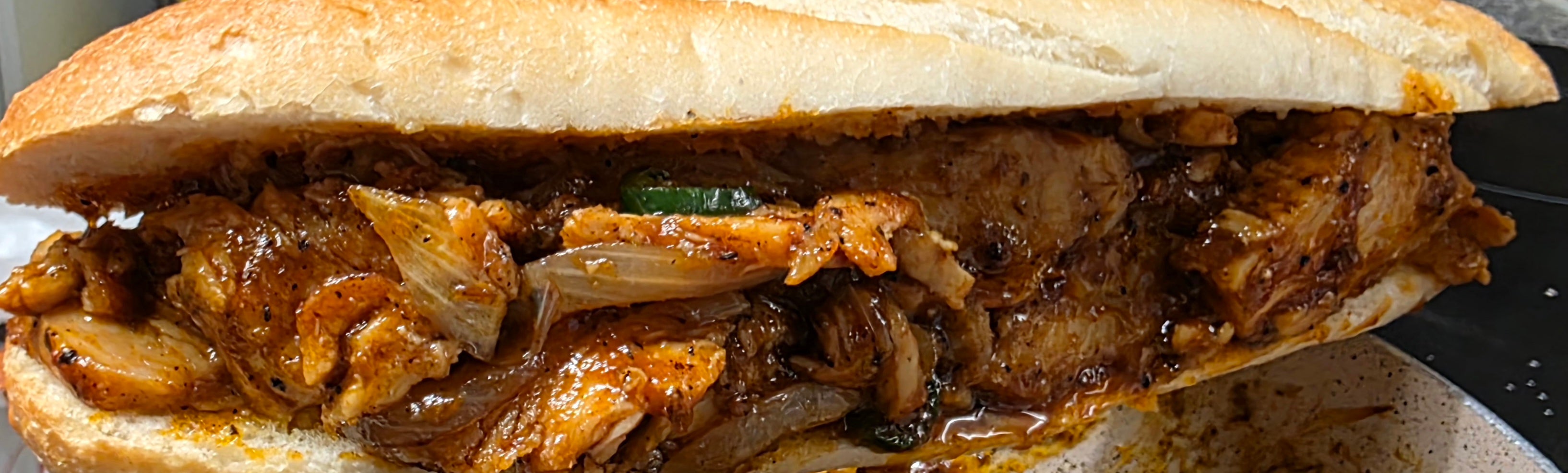 Jerk Chicken Baguette