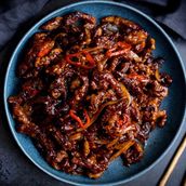 Crispy Beef in Hot Garlic Sauce