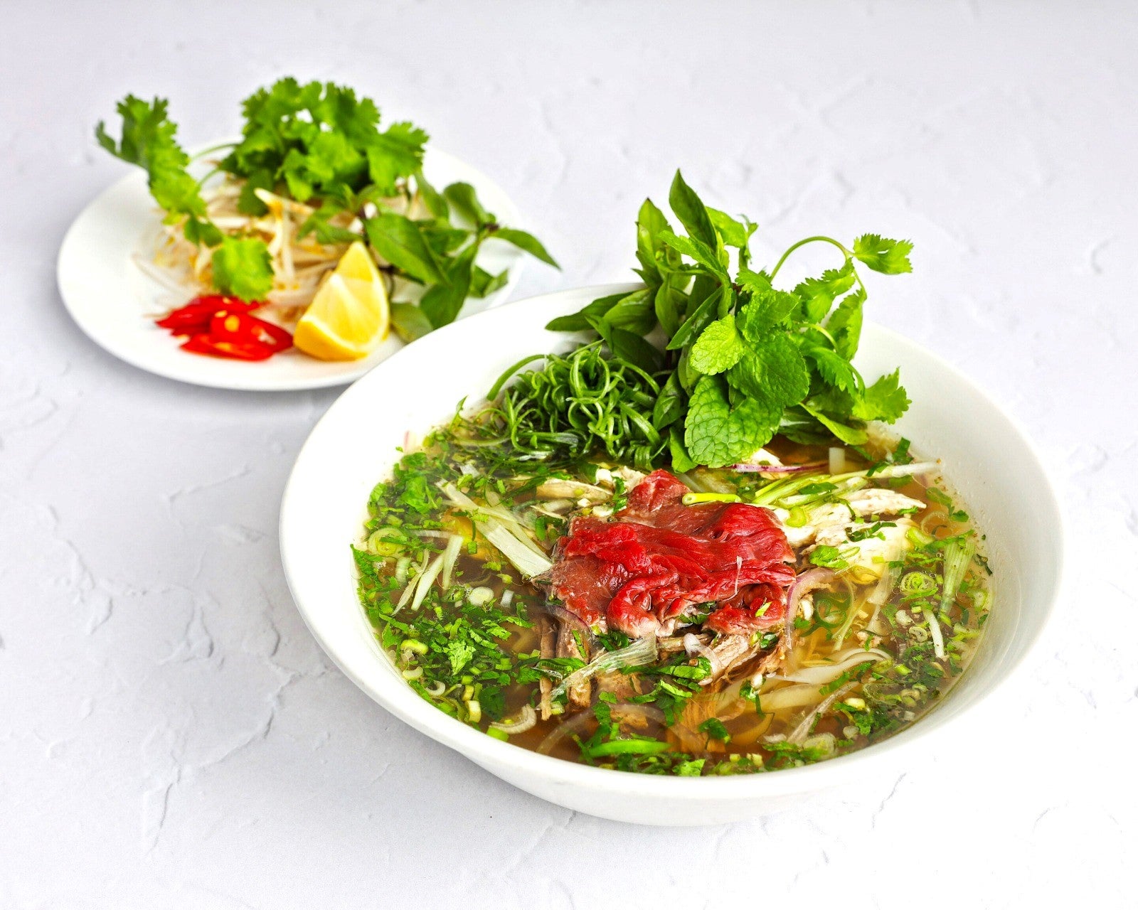 Bún Huế with Sliced Beef Steak