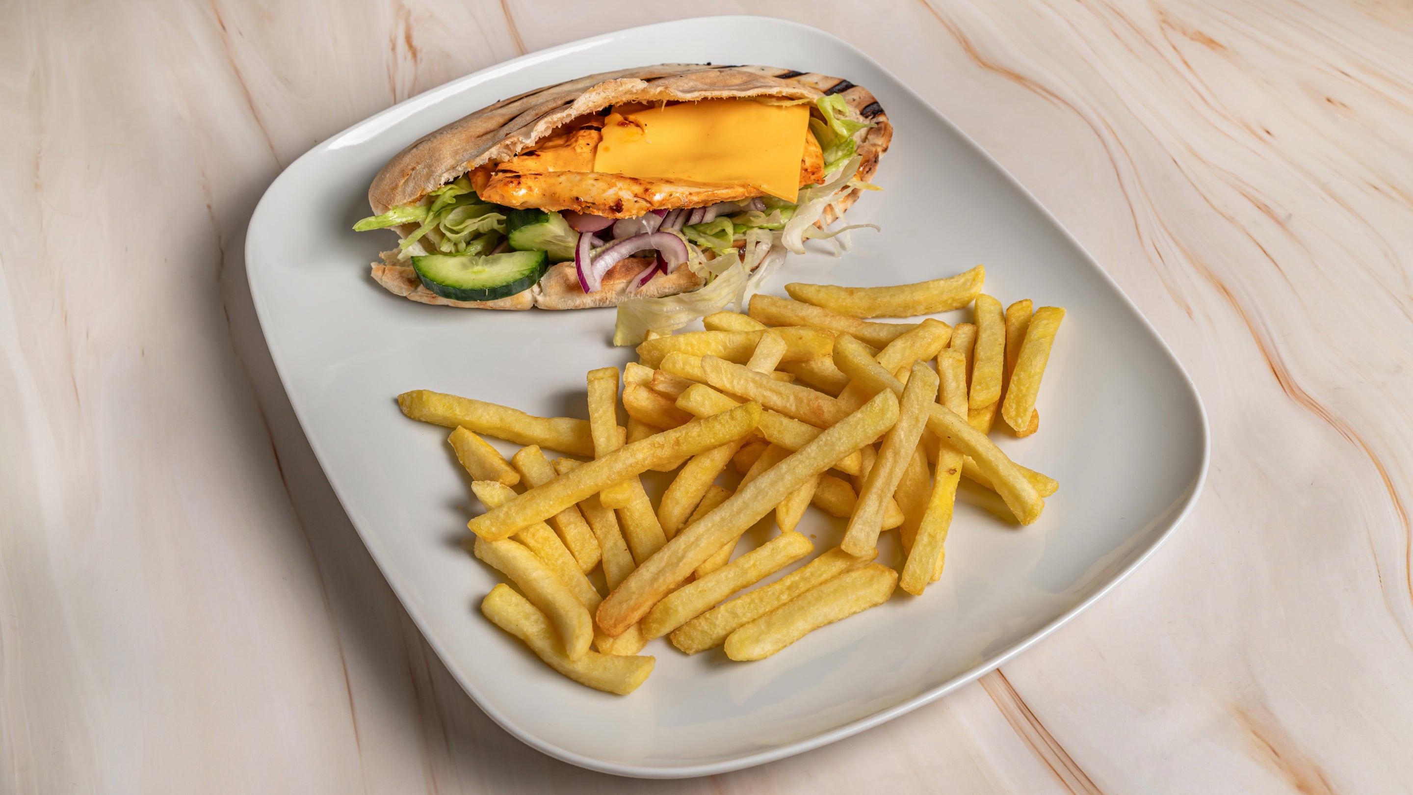 Chicken Breast in Pitta