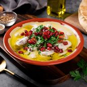 Fava Beans In Yogurt