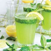 Lemon and Mint Juice