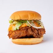 Dynamite BBQ Chicken Burger