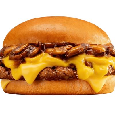 Mushroom Milted Burger Sandwich