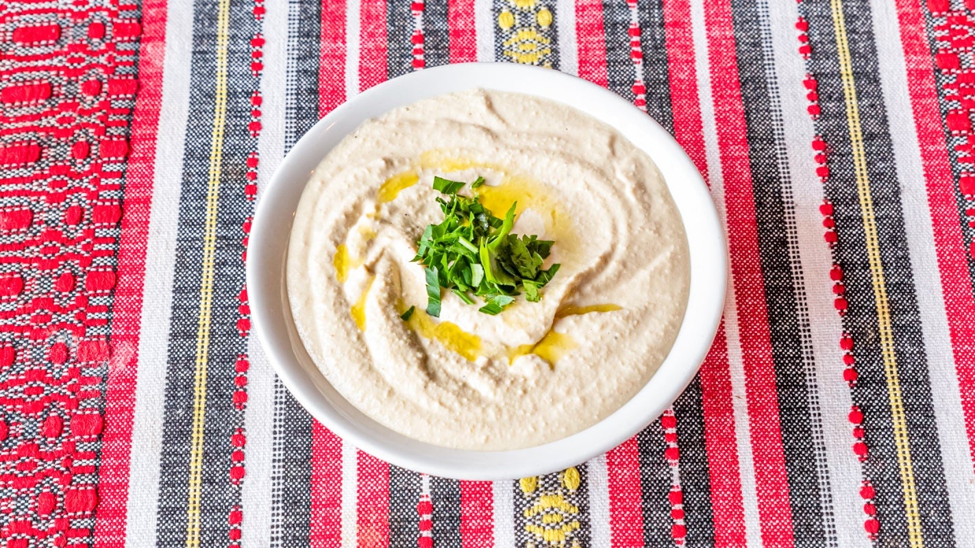 Houmous (v)