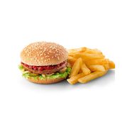 Double Beef Burger Meal