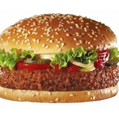 Schezwan Burger With Fries