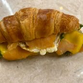 Smoked Salmon Croissant 