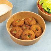 Falafel With Vegetables 6 Pcs