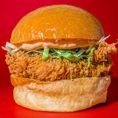 CHIPOTLE CHICKEN BURGER