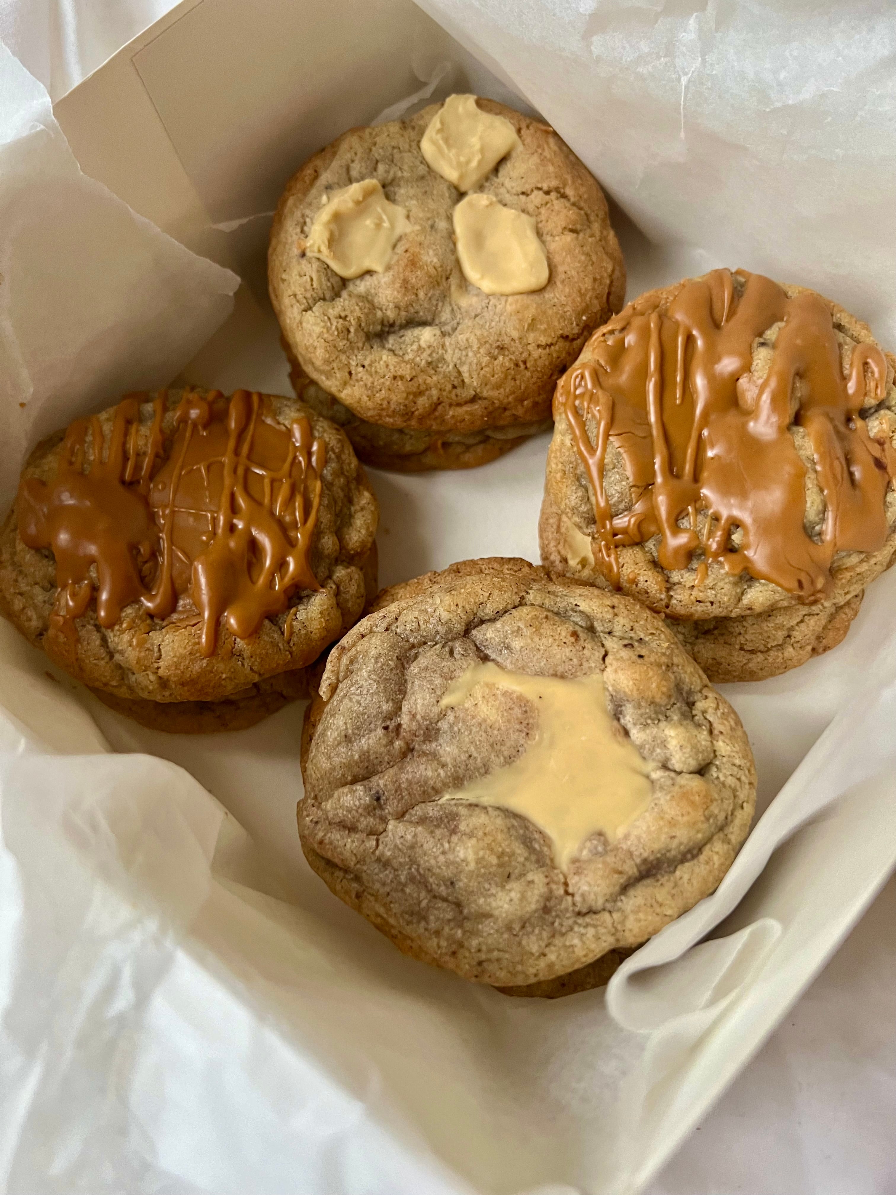 Box of 8 Biscoff Chai Cookies