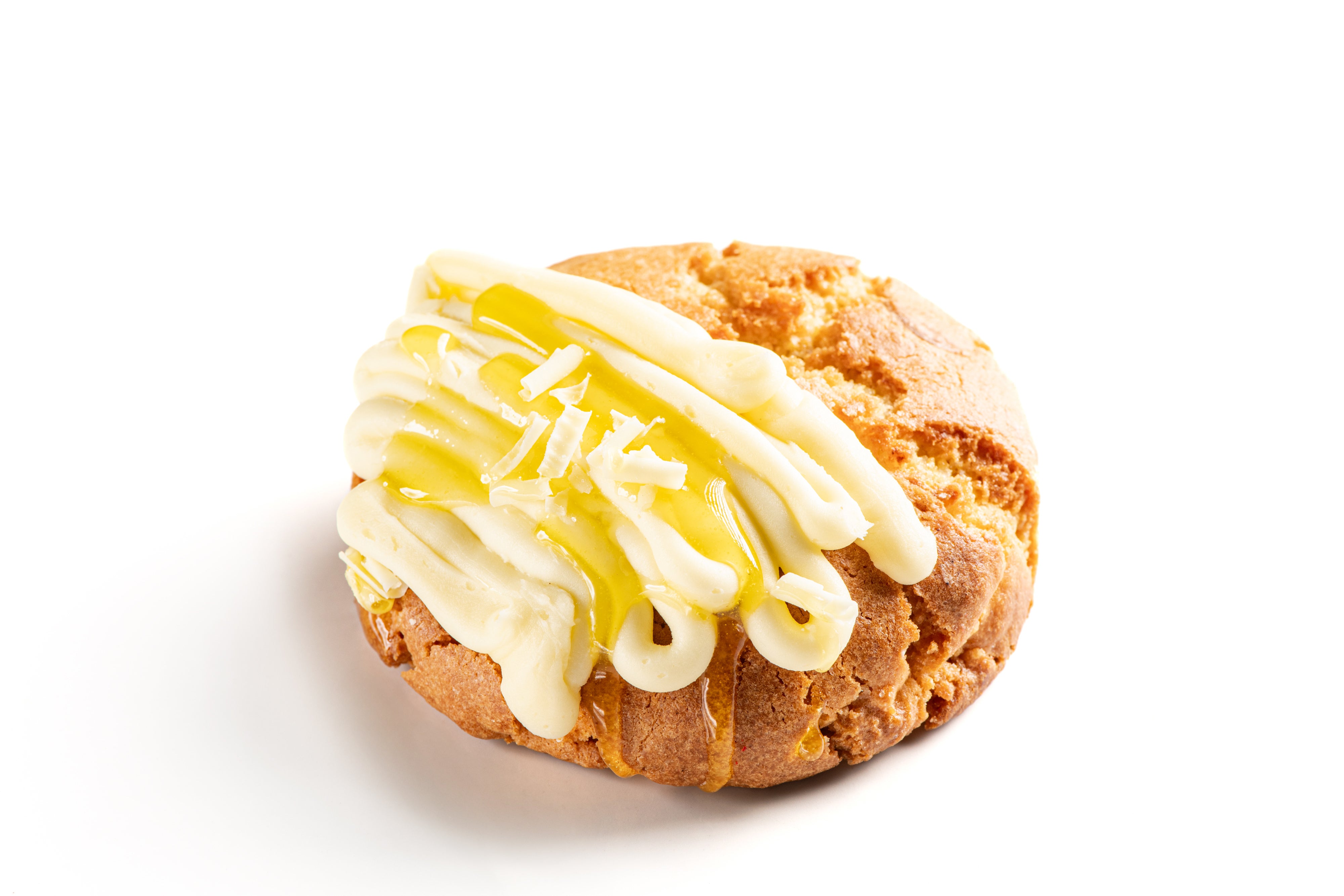 Lemon and white chocolate cookie