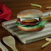 Vegetable Mix Cheese Burger