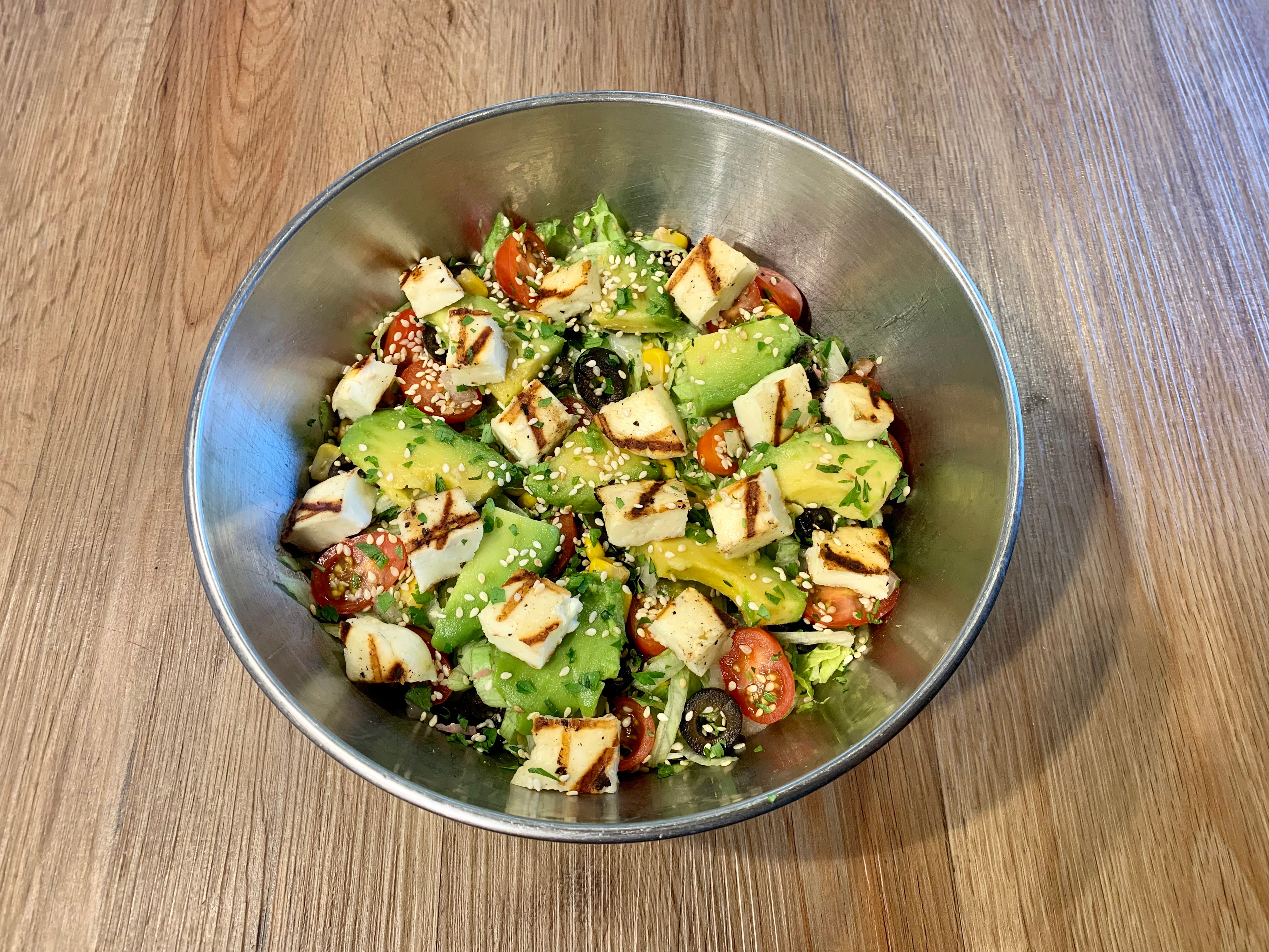 Avocado Halloumi