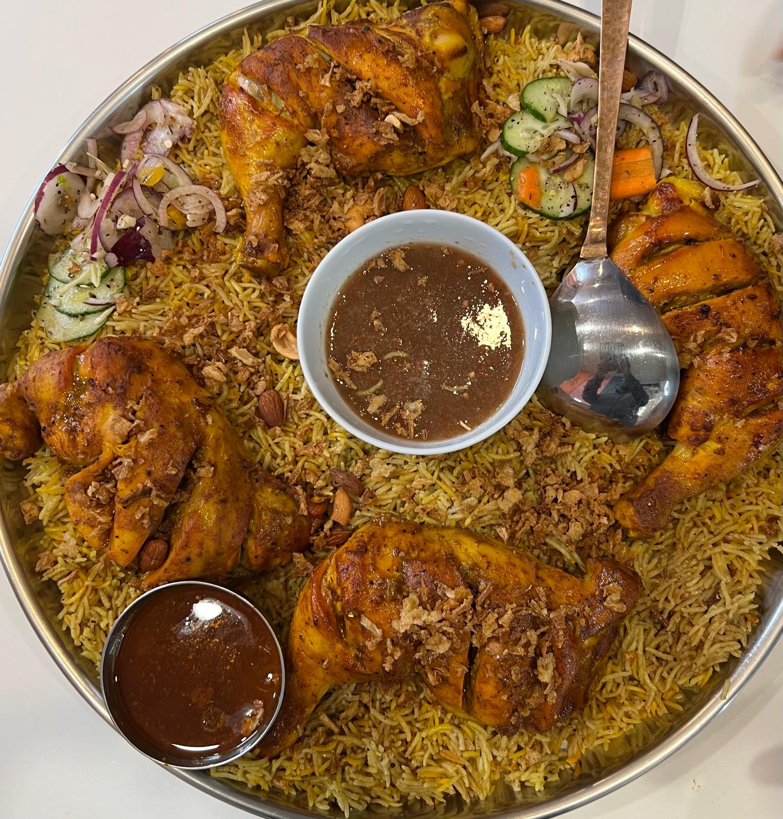 Chicken Mandi Spicy Steam (4 Leg Pieces) – Family Pack (4 to 5 People)