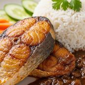 Kingfish With Rice