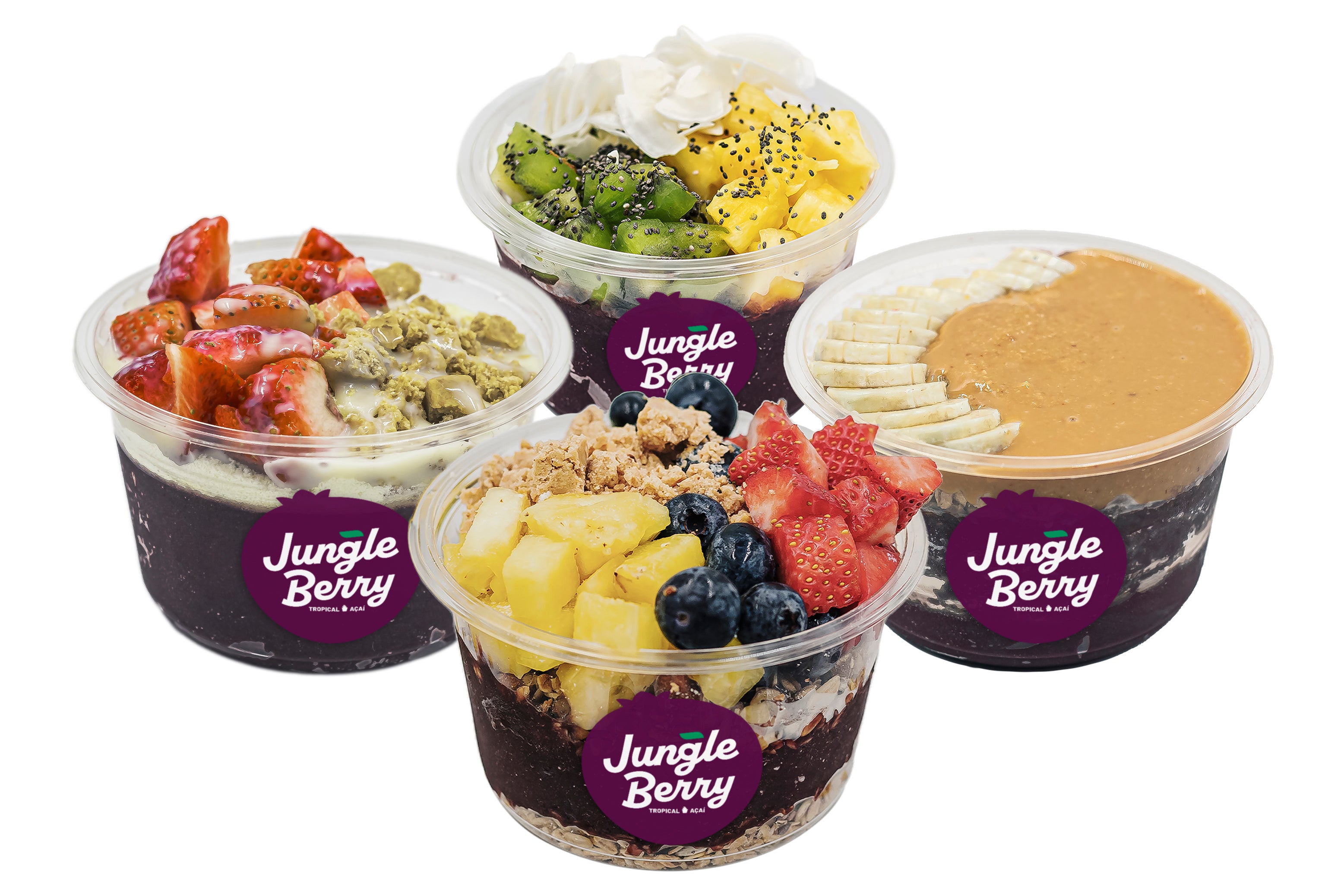 4 Açaí Bowls Combo