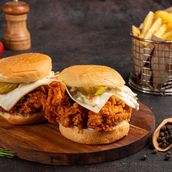 2 Mexican Chicken Sliders combo