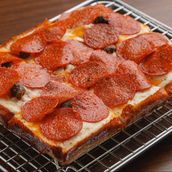 The Pepperoni Melt Pizza