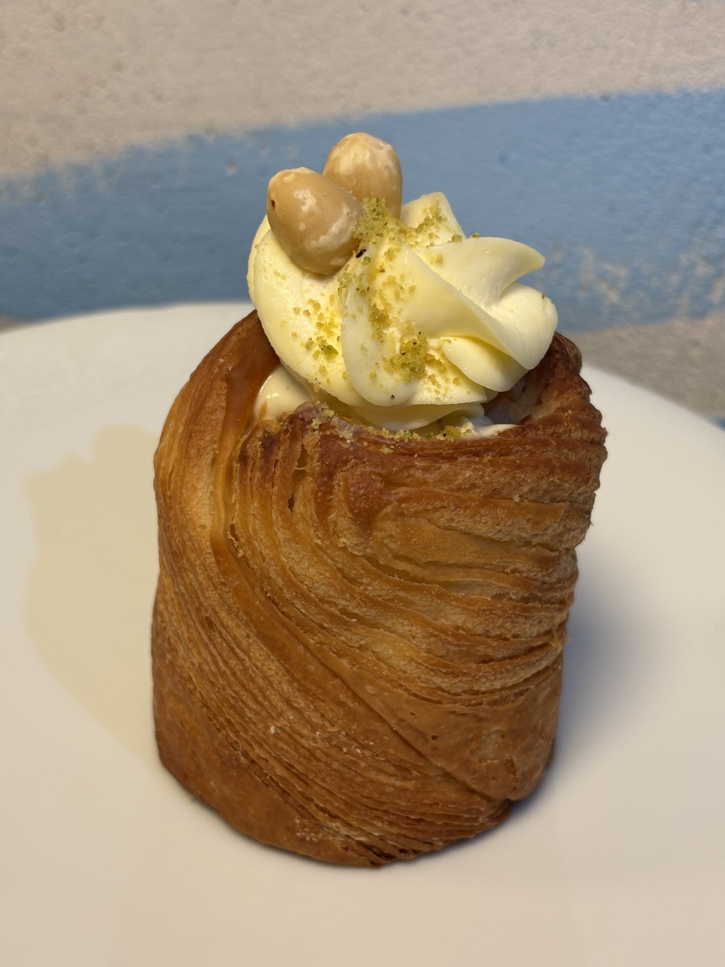 Stilton Cheese & Pear Cruffin