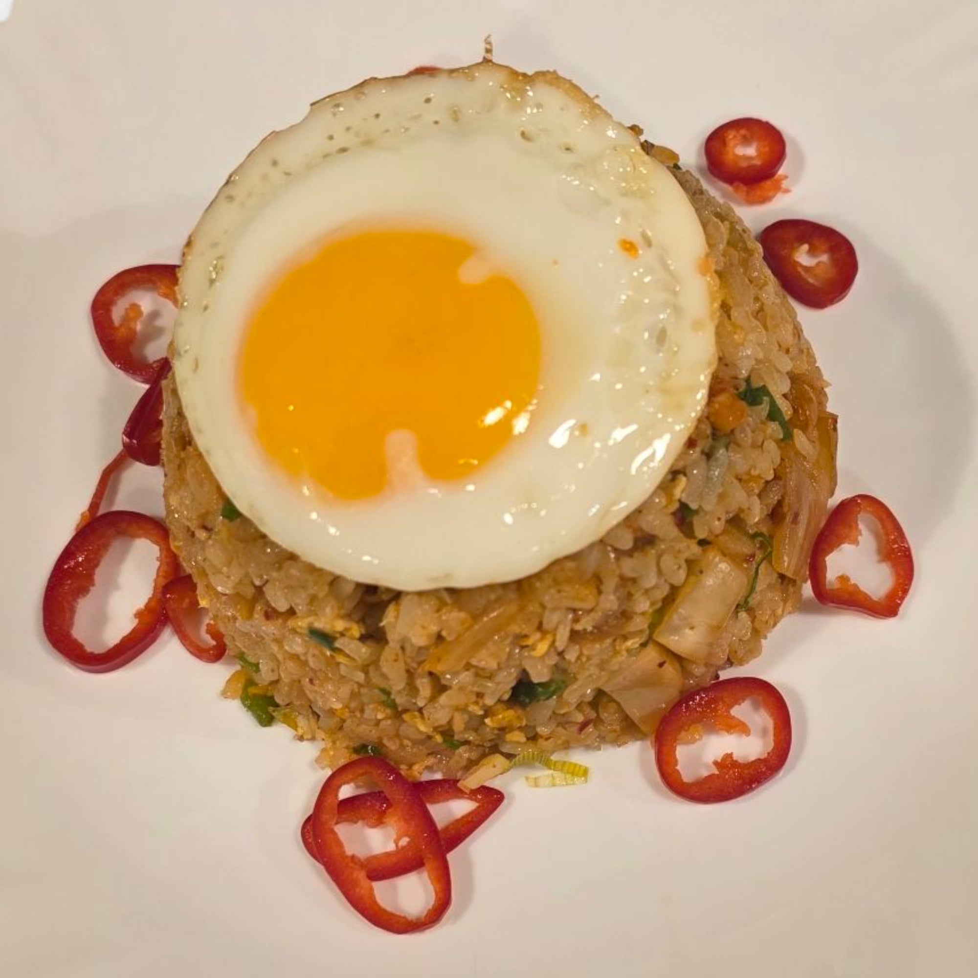 Egg Kimchi Fried Rice