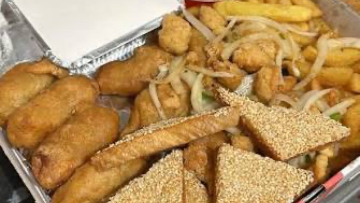 14" Chinese Munchie Box