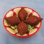 4 Pcs Kibbeh Meat.