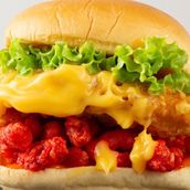 Cheetos Chicken Burger 