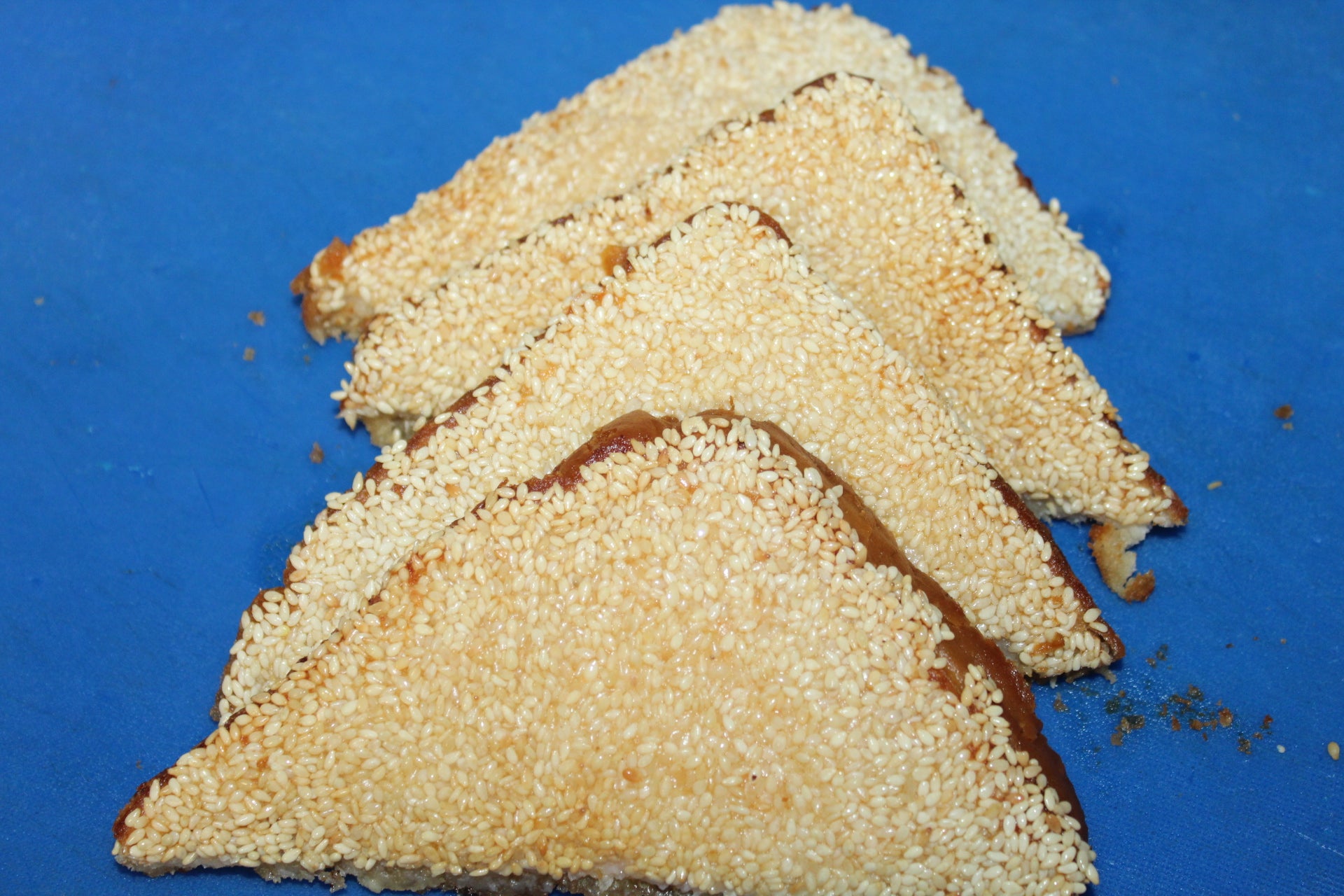 Sesame Prawn on Toast