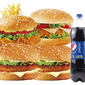 Family Burger Meal