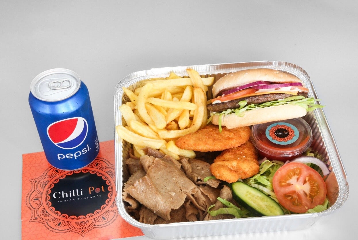 Cheese Burger Loaded Box
