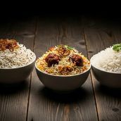 Biryani Rice Steamed Basmati Rice