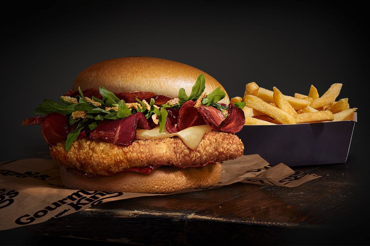 ♛ BBQ Steakhouse Crispy Chicken + Fries