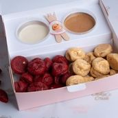 Mix Mini Red Velvet & Lotus Cookie Dip
