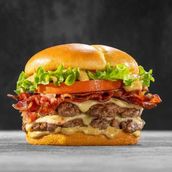 Cajun Double Beef Burger