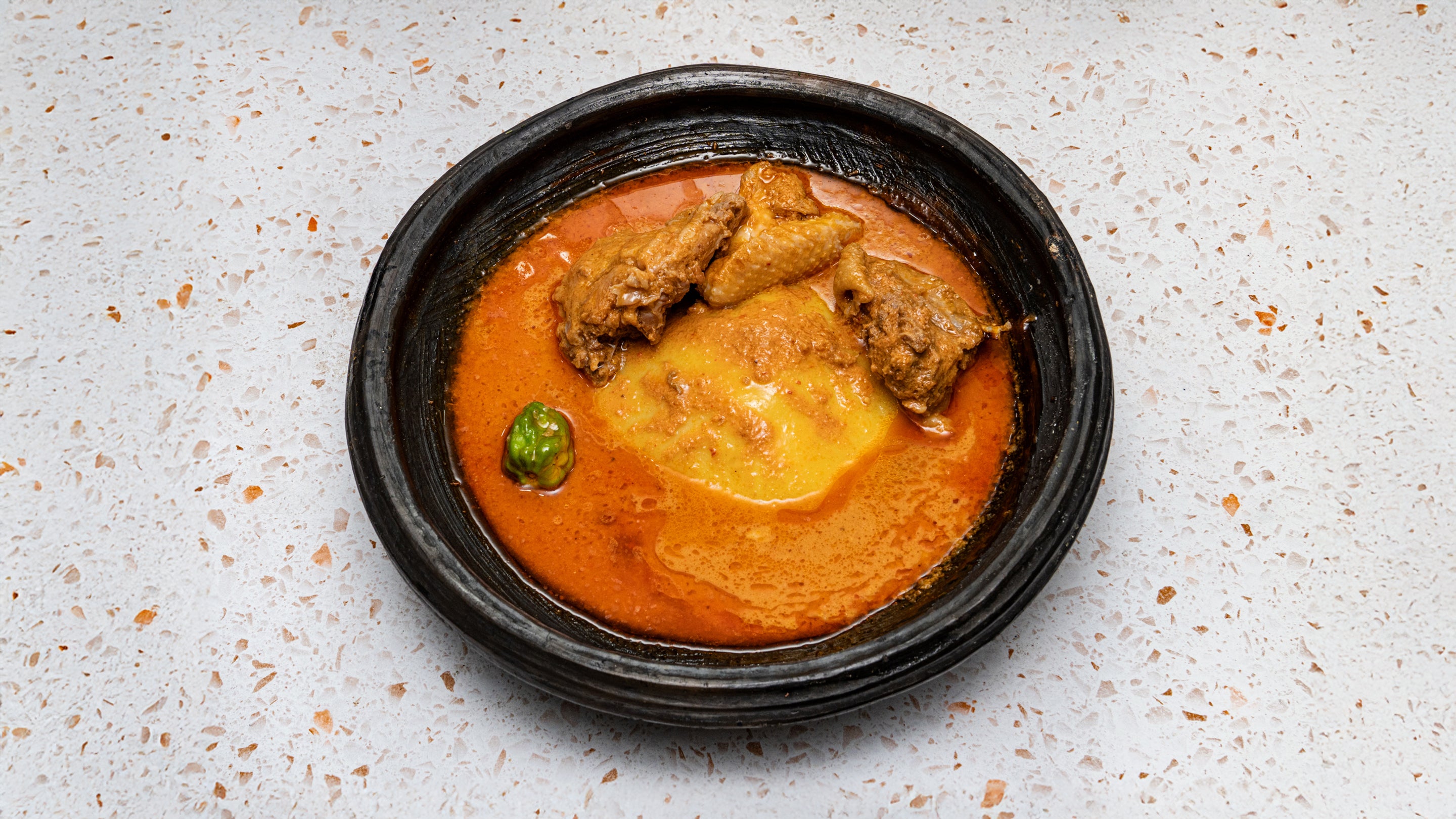 Fufu with Peanut Soup
