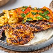 Half Grilled Chicken Combo Meal