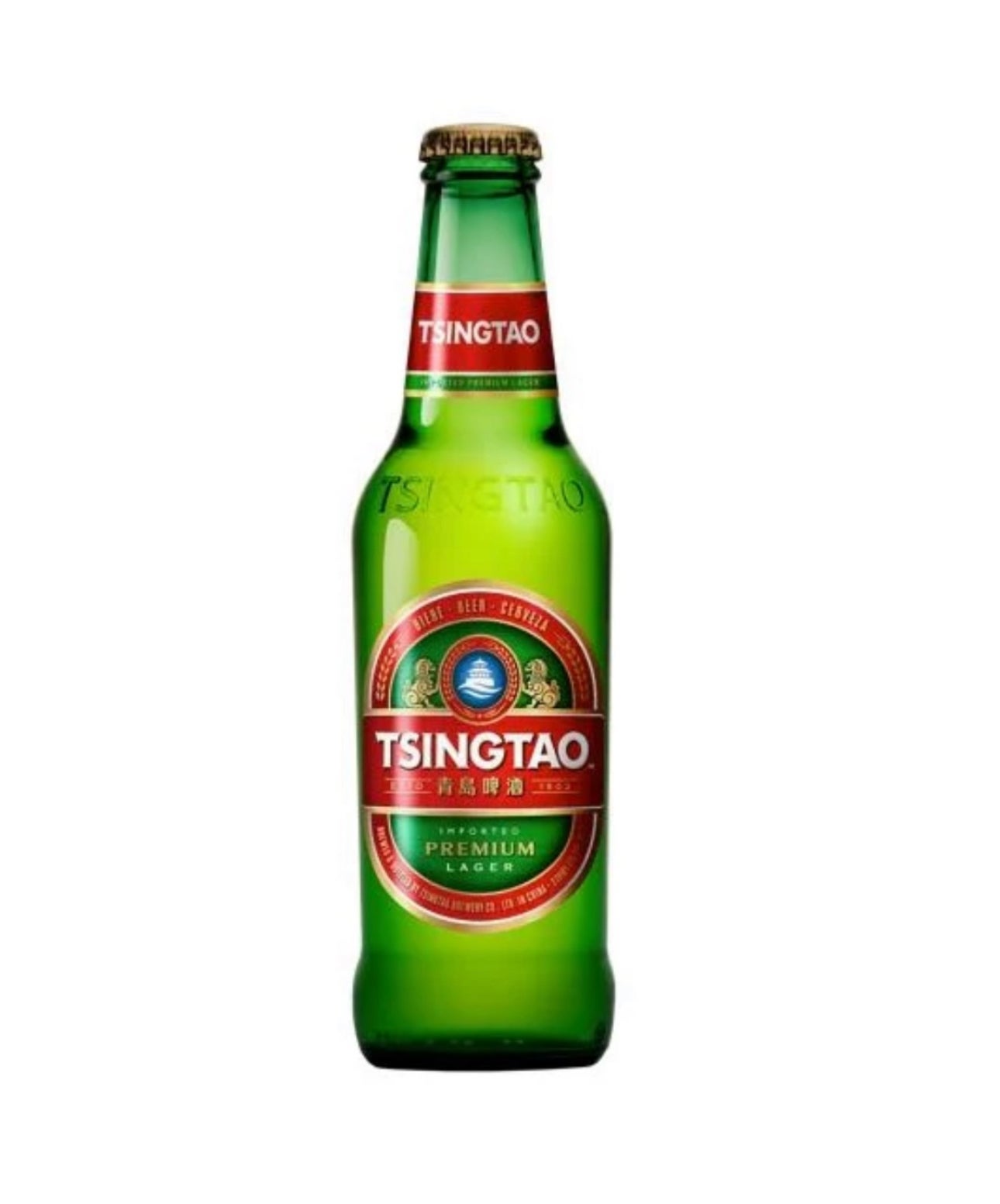 Tsing tao beer 330ml  青岛啤酒 330ml  vol